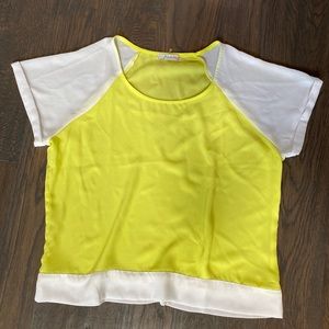 Boutique neon top